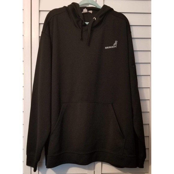 Mack Other - Mack Truck Hoodie Size 4XL Black Long Sleeve Pullover Logo